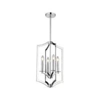 BRIGHT STAR CH086/4 POLISHED CHROME CHANDELIER