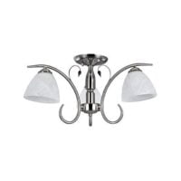 BRIGHT STAR CH179/3 SATIN CHROME CHANDELIER