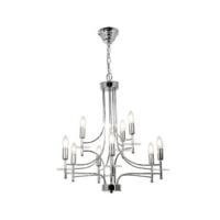 BRIGHT STAR CH663/9 POLISHED CHROME CHANDELIER