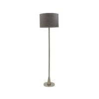 BRIGHT STAR SL037 SATIN CHROME & GREY LAMP
