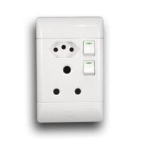 CBI PS681-P SA+SLIMLINE SOCKET, WHITE