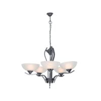 EUROLUX CH107SC SOFIA SATIN CHROME CHANDELIER