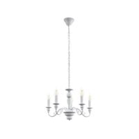 EUROLUX CH128 CAPOSILE WHITE CHANDELIER
