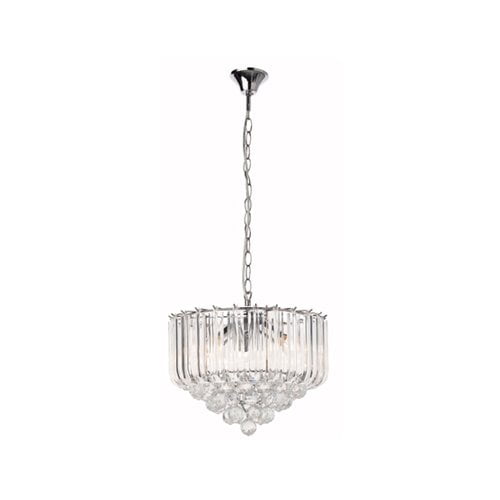 EUROLUX CH248C OTIS CHROME CHANDELIER Discount Lighting