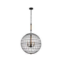 EUROLUX CH278B SPARTA BLACK CHANDELIER