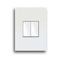 LEGRAND ARTEOR P224WWH 2X4 2 LEVER 1 WAY SWITCH, WHITE