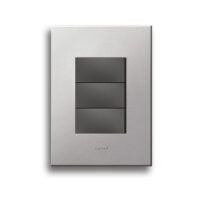 LEGRAND ARTEOR P3DSMSA 2X4 DIMMER + 2×1 WAY SWITCH, SOFT ALU