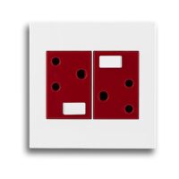 LEGRAND ARTEOR PDDED44WH DOUBLE DEDICATED SOCKET, WHITE