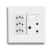 LEGRAND ARTEOR PN44WWH SA+SLIMLINE SOCKET, WHITE
