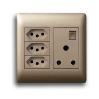 LEGRAND YSALIS PYNO44CHA SA+SLIMLINE SOCKET, CHAMPAGNE