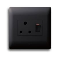 LEGRAND YSALIS PYSO44BLK SINGLE SOCKET, BLACK
