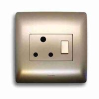 LEGRAND YSALIS PYSO44CHA SINGLE SOCKET, CHAMPAGNE