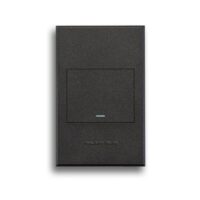 MAJOR-TECH VETI 3 3V111GG 2X4 1 LEVER 1 WAY SWITCH, GRAPHITE
