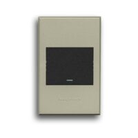 MAJOR-TECH VETI 3 3V111GT 2X4 1 LEVER 1 WAY SWITCH, TITANIUM