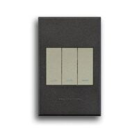 MAJOR-TECH VETI 3 3V123TG 2X4 3 LEVER 2 WAY SWITCH, GRAPHITE