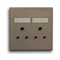 MAJOR-TECH VETI 3 3V22TB 4X4 DOUBLE SOCKET, BRONZE