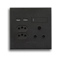 MAJOR-TECH VETI 3 3V27GG 4X4 SA+SLIMLINE+USB SOCKET, GRAPHITE