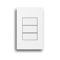 ONESTO MATRIX MXS-2031 2X4 3 LEVER 1 WAY SWITCH, WHITE