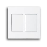 ONESTO MATRIX MXS-4021W 4X4 2 LEVER 1 WAY SWITCH, WHITE