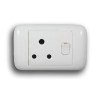 ONESTO ORACLE ONP2001 SINGLE HORIZONTAL SOCKET, WHITE