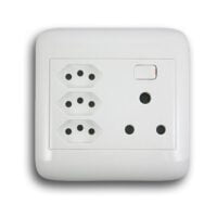 ONESTO ORACLE ONP4013 SA+SLIMLINE SOCKET, WHITE