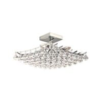 BRIGHT STAR CF052 POLISHED CHROME & CRYSTAL CEILING LIGHT