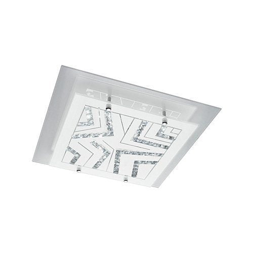 BRIGHT STAR CF541 LED 400MM CHROME & CRYSTAL CEILING LIGHT Discount