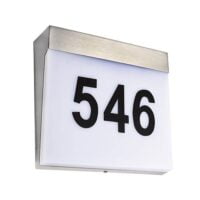 BRIGHT STAR L030 STAINLESS STEEL WALL LANTERN