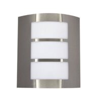 BRIGHT STAR L039 STAINLESS STEEL WALL LANTERN