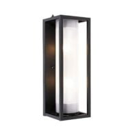BRIGHT STAR L256 BLACK WALL LANTERN