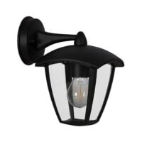 BRIGHT STAR L361 BLACK WALL LANTERN