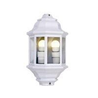 BRIGHT STAR L5002 WHITE WALL LANTERN
