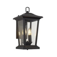 BRIGHT STAR L513 BLACK WALL LANTERN