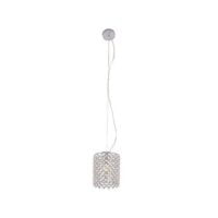 BRIGHT STAR PEN045/1 POLISHED CHROME & BEADS PENDANT