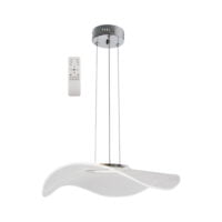 BRIGHT STAR PEN094/1 POLISHED CHROME PENDANT