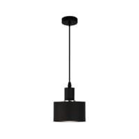 BRIGHT STAR PEN246/1 BLACK METAL PENDANT