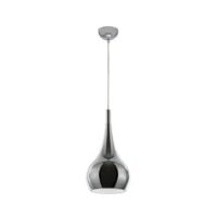 BRIGHT STAR PEN302 MIRRORED CHROME PENDANT