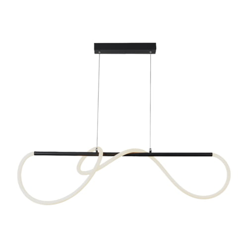 BRIGHT STAR PEN816 MATT BLACK FLEXIBLE PENDANT Discount Lighting