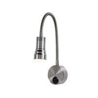 BRIGHT STAR WB219 SATIN CHROME WALL LIGHT