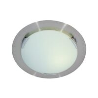 EUROLUX C268 SATIN CHROME CEILING LIGHT