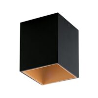 EUROLUX C469 POLASSO BLACK CEILING LIGHT