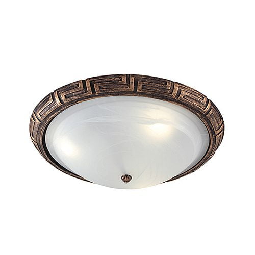 EUROLUX C58R GREEK DESIGN RUST CEILING LIGHT Discount Lighting