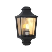 EUROLUX O115B HAMLET BLACK WALL LANTERN
