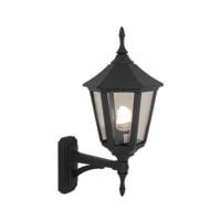 EUROLUX O246B IBIZA BLACK WALL LANTERN