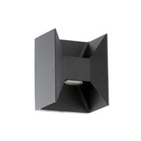 EUROLUX O313ANT MORINO ANTHRACITE UP & DOWN WALL LIGHT