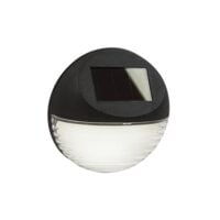 EUROLUX O613 BLACK SOLAR WALL LIGHT