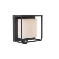 EUROLUX O626 CURTIS GREY SOLAR WALL LIGHT