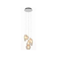 EUROLUX P428AM NEBULA CHROME PENDANT