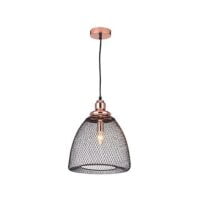 EUROLUX P768 COPPER & BLACK PENDANT