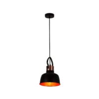 EUROLUX P961 ELEANOR BLACK & COPPER PENDANT